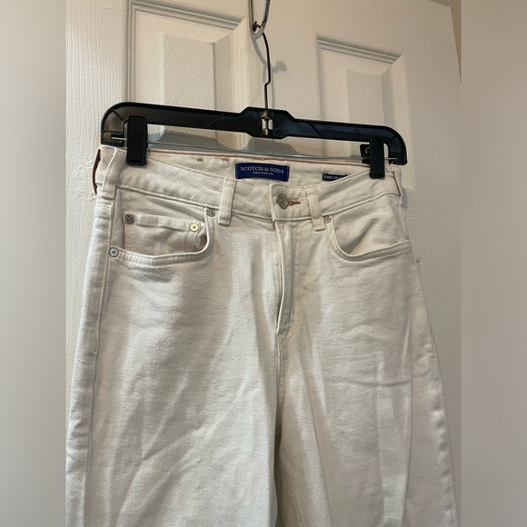 Scotch & Soda White Flare Denim The Charm - Picture 2 of 11